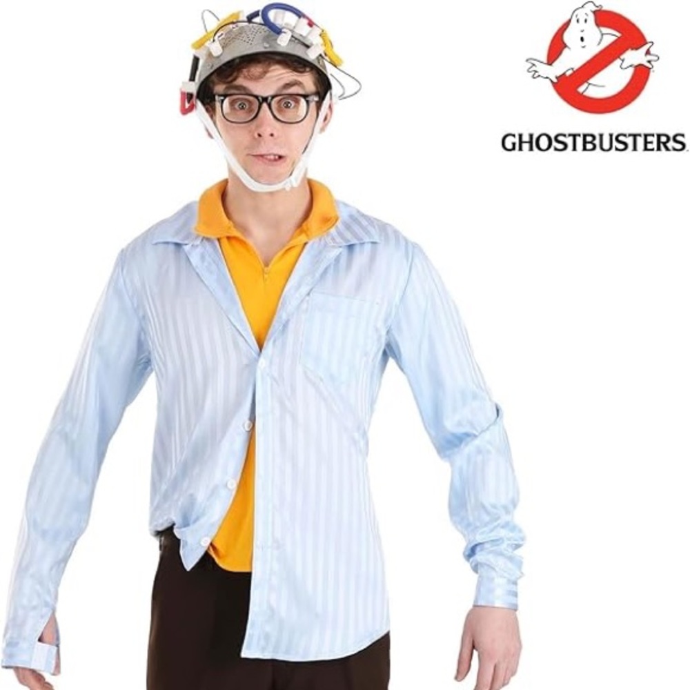 NWOT Ghostbusters Adult Louis Tully costume